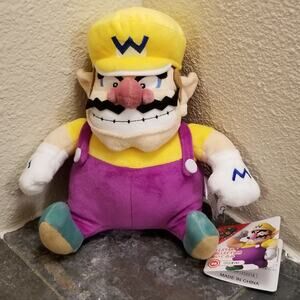 Plush - Wario 10 inch (NEW) - Nintendo - Super Mario